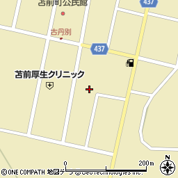 北海道苫前郡苫前町古丹別204-4周辺の地図