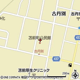 留萌信用金庫古丹別支店周辺の地図