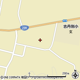 北海道苫前郡苫前町古丹別243-12周辺の地図
