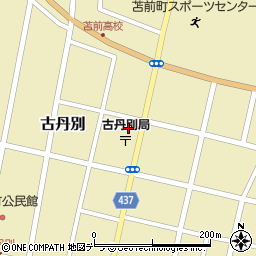 道央エア・ウォーター株式会社　古丹別サービスセンター周辺の地図