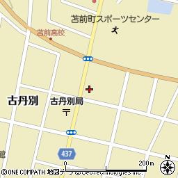 北海道苫前郡苫前町古丹別252周辺の地図