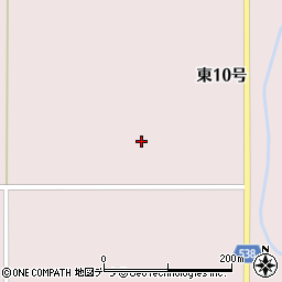 北海道名寄市風連町東風連3672周辺の地図