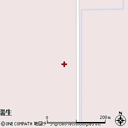 北海道名寄市風連町瑞生4176周辺の地図