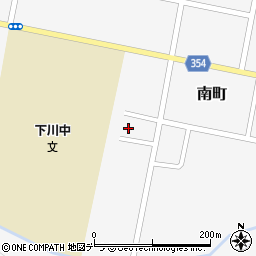 北海道上川郡下川町南町421周辺の地図