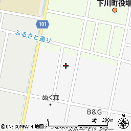 北海道上川郡下川町南町38-18周辺の地図