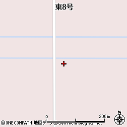 北海道名寄市風連町東風連2691周辺の地図