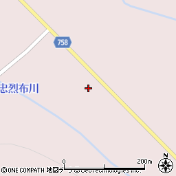 北海道名寄市風連町東風連1961周辺の地図