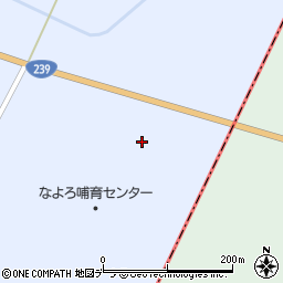 北海道名寄市朝日642周辺の地図