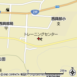 西興部村役場　農業者トレーニングセンター周辺の地図