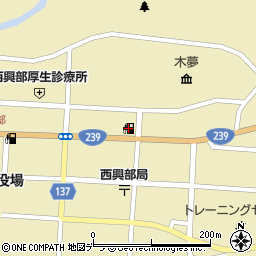ＥＮＥＯＳ西興部ＳＳ周辺の地図