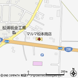 マルマ松本商店周辺の地図