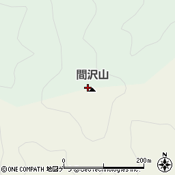 間沢山周辺の地図