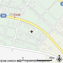 北海道電気保安協会紋別事業所周辺の地図