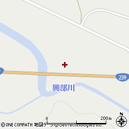 北海道紋別郡西興部村奥興部8周辺の地図