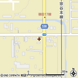 三津橋農産株式会社　名寄工場周辺の地図