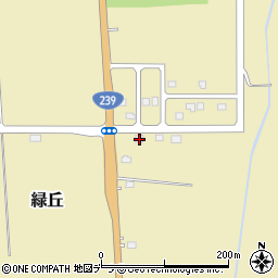 北海道名寄市緑丘92周辺の地図