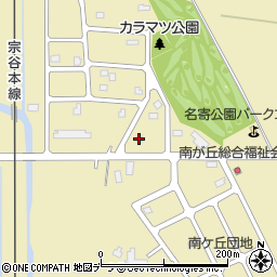 北海道名寄市緑丘39周辺の地図