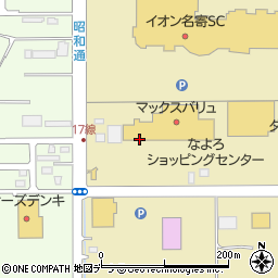 プロノ　名寄店周辺の地図