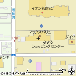 北海道銀行マックスバリュ名寄店 ＡＴＭ周辺の地図