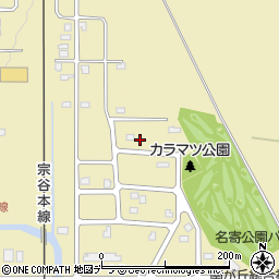 北海道名寄市緑丘39-52周辺の地図