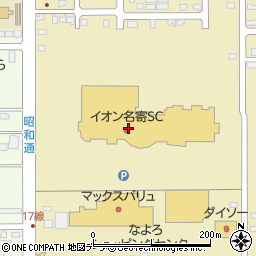 北海道銀行イオン名寄店 ＡＴＭ周辺の地図