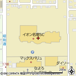 ゆうちょ銀行イオン名寄店内出張所 ＡＴＭ周辺の地図