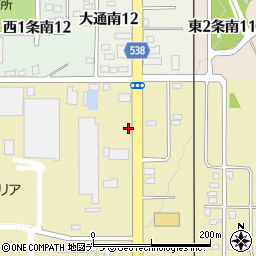 ＮＸエネルギー北海道株式会社　名寄営業所周辺の地図
