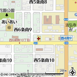 洋服の青山名寄店周辺の地図