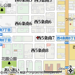 名寄警察署西五条南交番周辺の地図