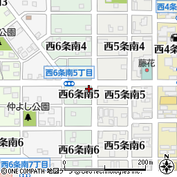 北海道名寄市西６条南5丁目1周辺の地図