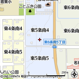 北海道名寄市東５条南周辺の地図