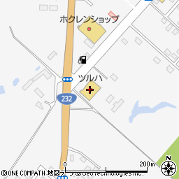 ツルハドラッグ羽幌店周辺の地図