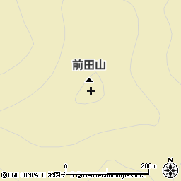 前田山周辺の地図