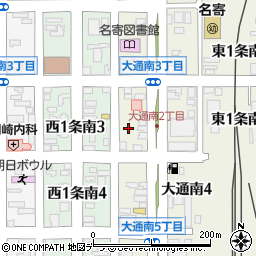 鹿島通信株式会社　名寄営業所周辺の地図