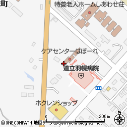 北海道苫前郡羽幌町栄町周辺の地図