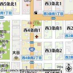 セイコーマート名寄中央店周辺の地図
