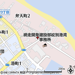 ニイガタ紋別造船株式会社　第３工場周辺の地図