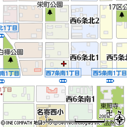 北海道名寄市西７条北1丁目11周辺の地図