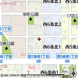 北海道名寄市西７条北1丁目23周辺の地図