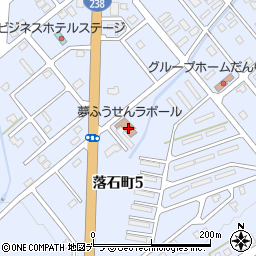 夢ふうせんラポール周辺の地図