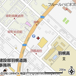 株式会社ツルヤ　羽幌店周辺の地図