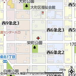 北海道名寄市西７条北3丁目4周辺の地図