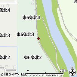 北海道名寄市東６条北周辺の地図