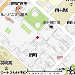 北海道羽幌町（苫前郡）南町周辺の地図