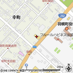 旭川トヨタ自動車　羽幌店周辺の地図