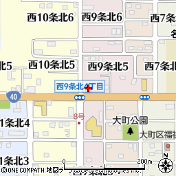 札幌海鮮丸名寄店周辺の地図