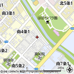 羽幌カラー現像所周辺の地図