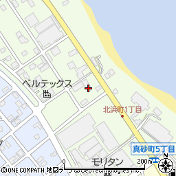 〒094-0001 北海道紋別市北浜町の地図