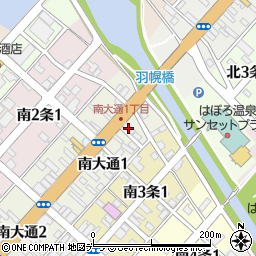北海道エナジティック株式会社　羽幌出張所周辺の地図