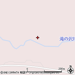 滝の沢川周辺の地図